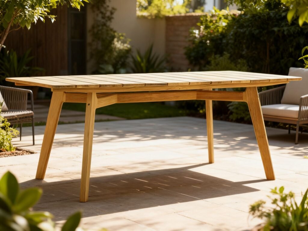 how to restore teak outdoor furniture