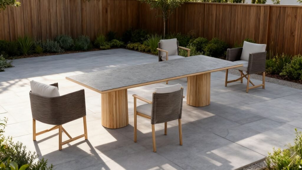 solid wood patio furniture