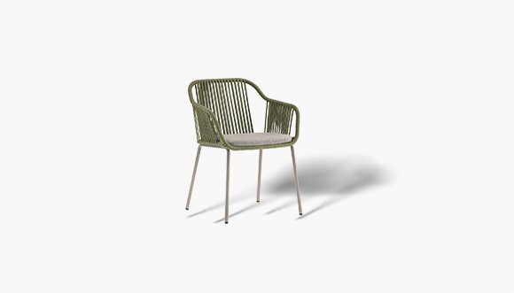 rattan dining armchair