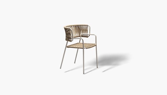 rope outdoor dining chair