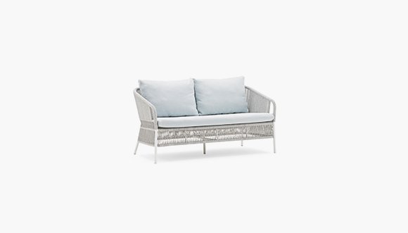 Plastic Rattan Sofa