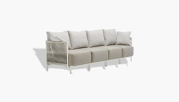 Excellent Quality Kd Structure Rope Aluminum Modular Outdoor Garden Corner  Sofa Set - China Garden Sofas, Garden Sofas Set