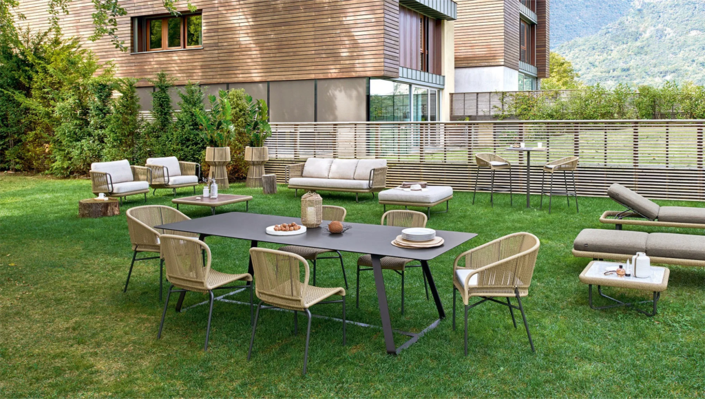 rope weave outdoor chair