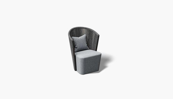outdoor cord chair