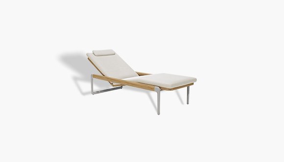 Cushioned Sun Lounge