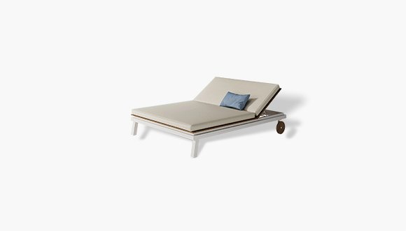 Beige Chaise Lounge