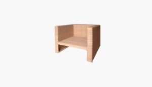 Corner Sofa Garden Rattan