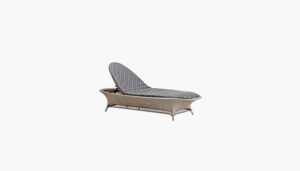 Floral Chaise Lounge