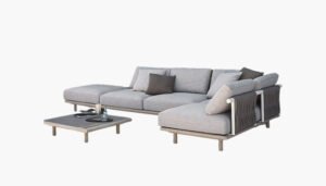 Aston Rattan Corner Sofa Set