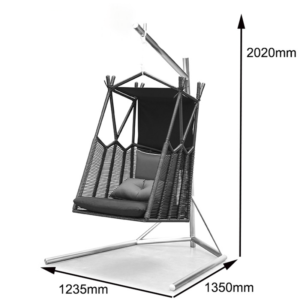 Hanging Swing Chair with Stand