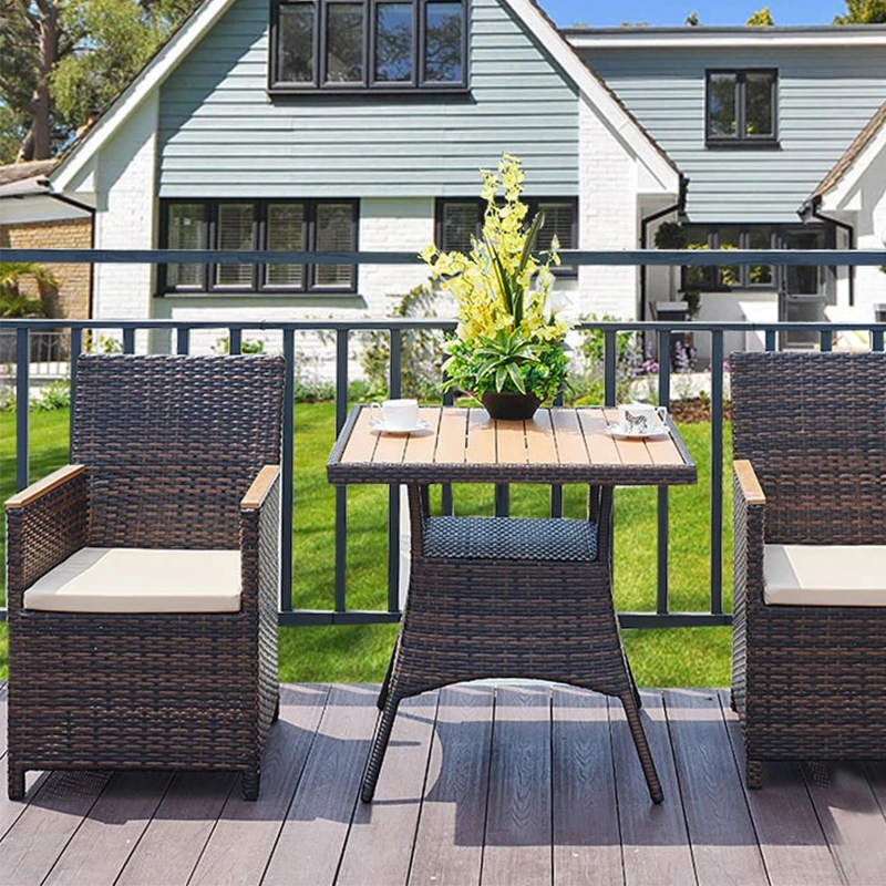 bistro chairs wicker