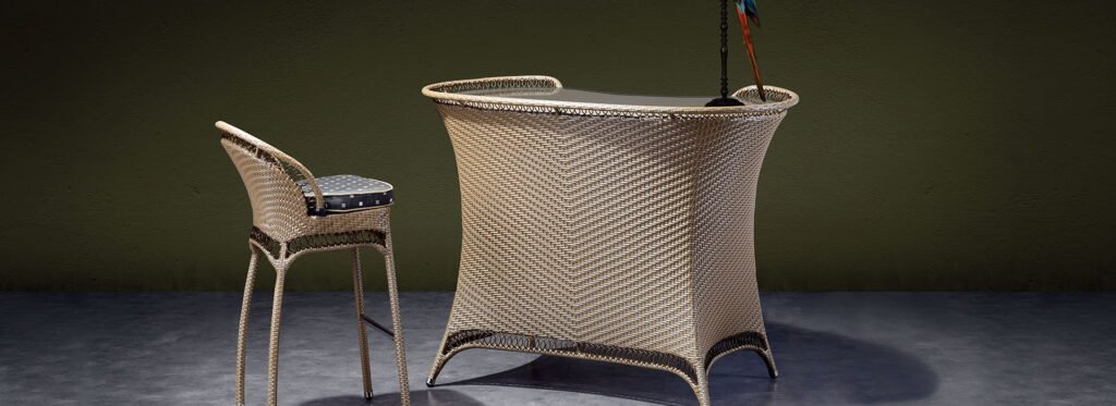 Dark Wood Upholstered Dining Chairs