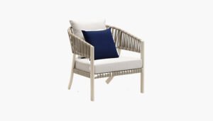 White Cane Sofa