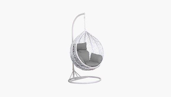 Hanging Basket Chair With Stand