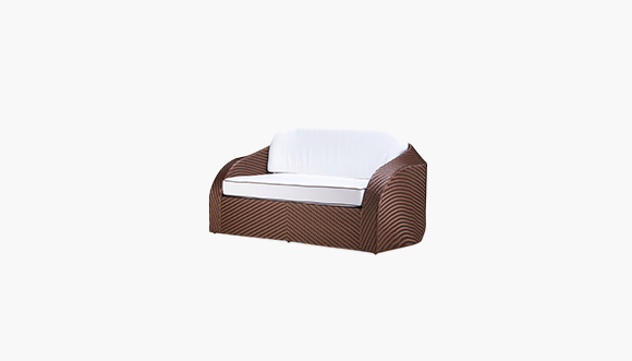 half moon rattan garden furniture