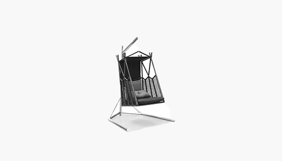 Hanging Swing Chair with Stand