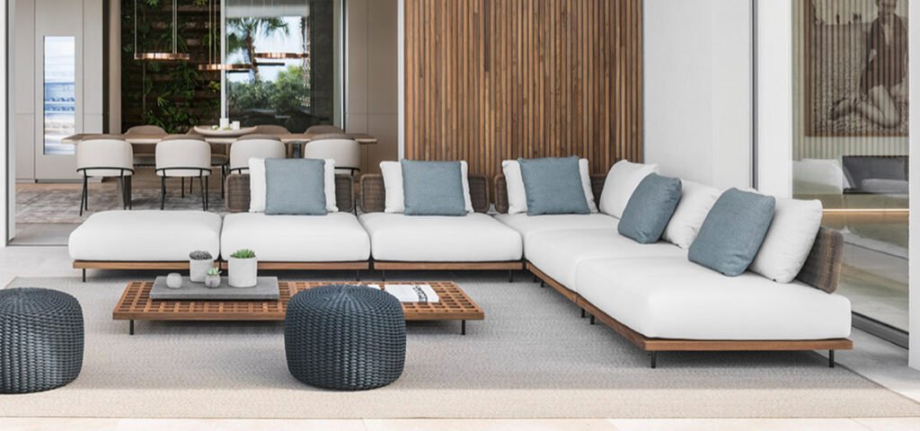 l shaped outdoor couch