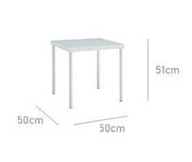 Square Glass Coffee Table
