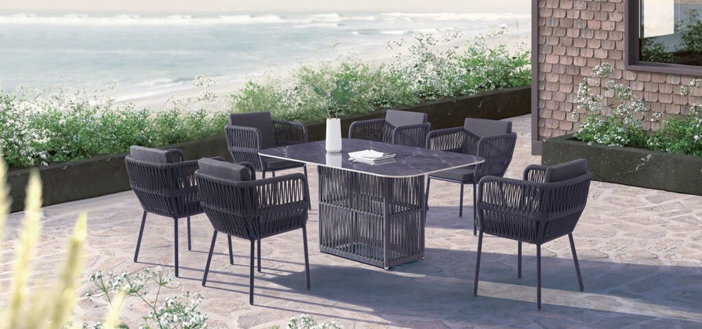 6 chair patio set