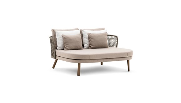 double chaise lounge