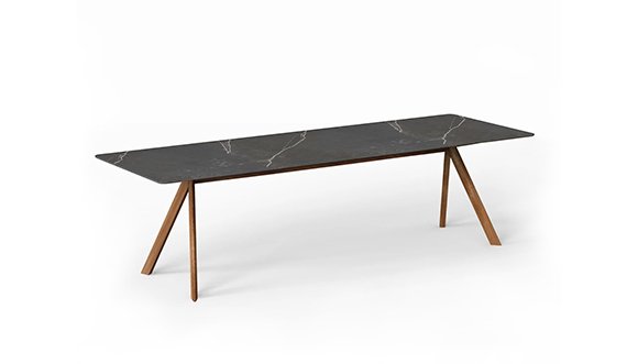 sintered stone dining table for 8