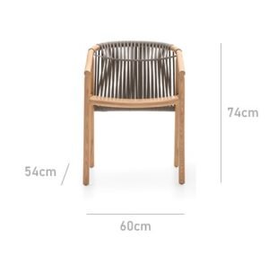 teak garden chair-2