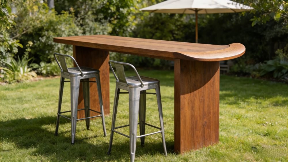 outdoor bar table
